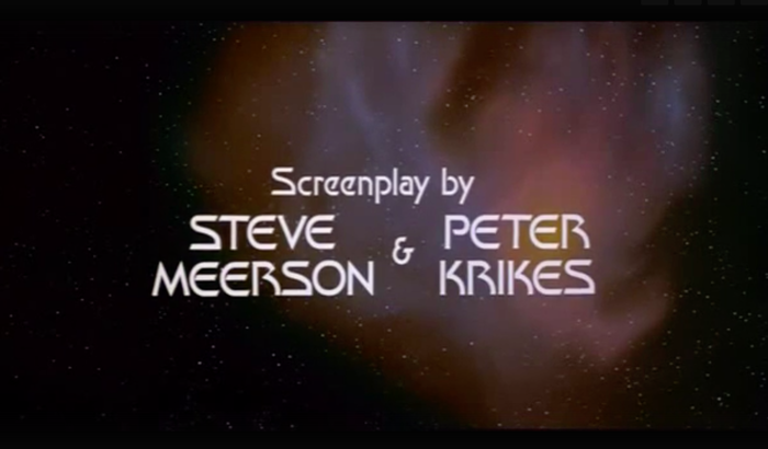 Первый слайд титров «Star Trek IV: The Voyage Home»